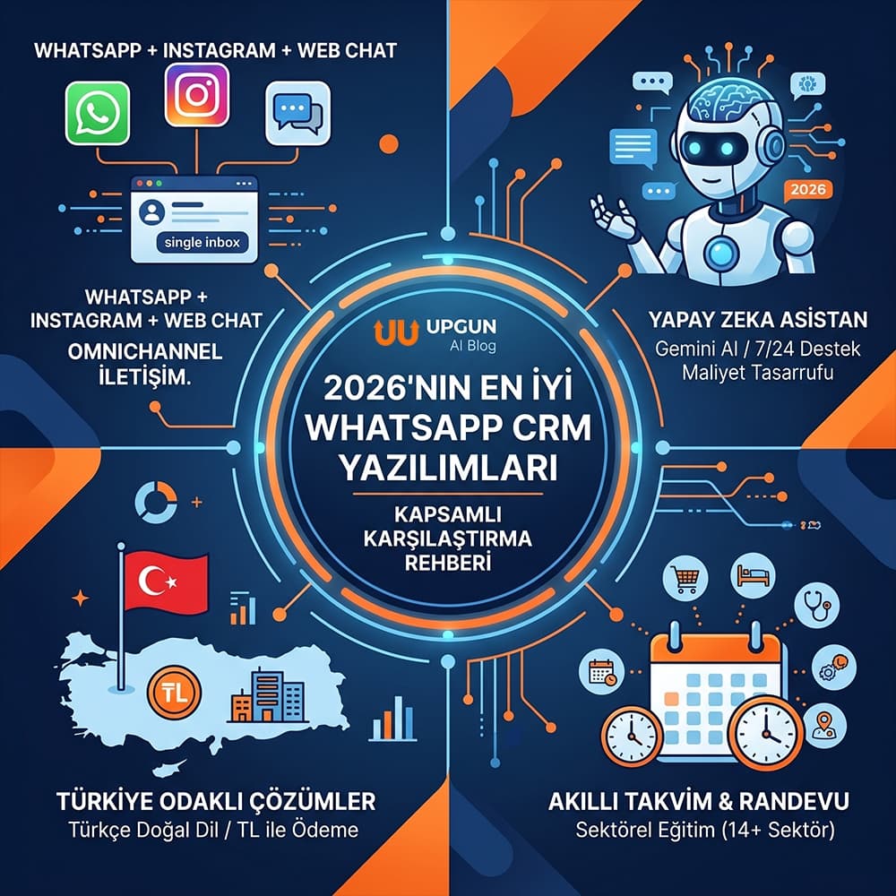2026'nın En İyi WhatsApp CRM Yazılımları: Kapsamlı Karşılaştırma Rehberi
