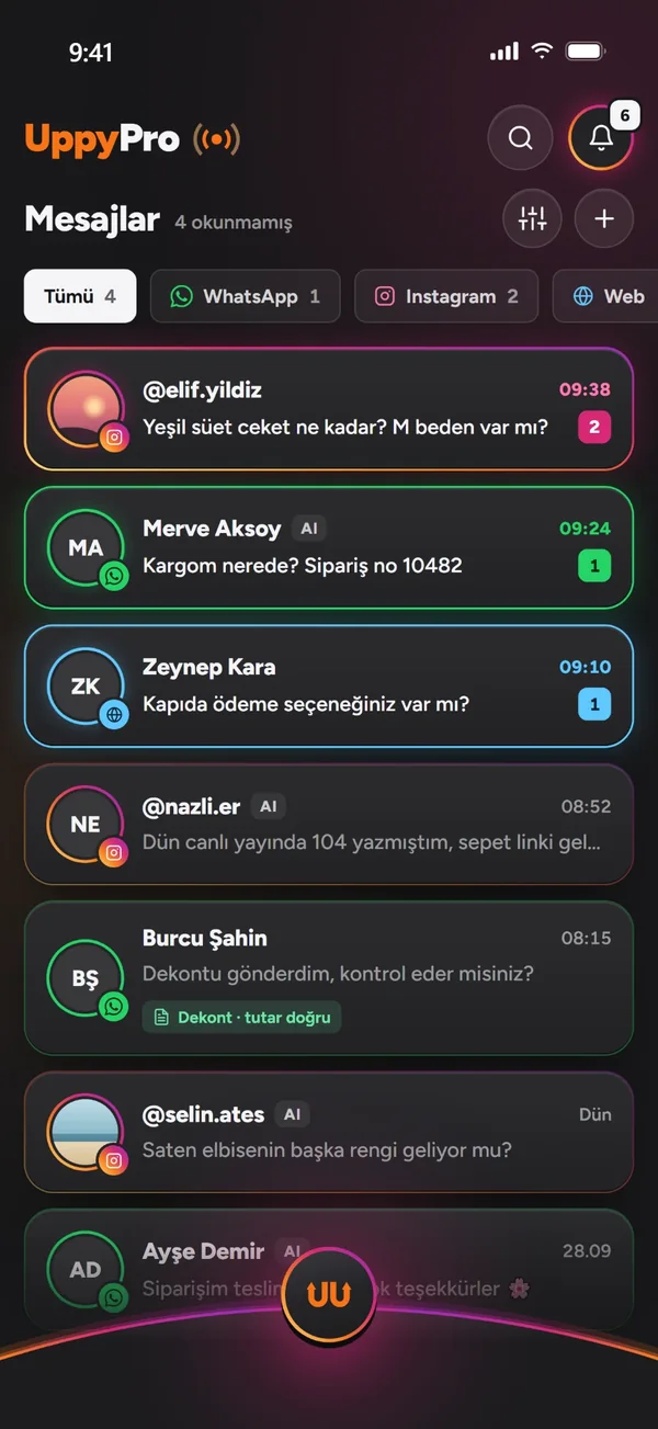 Mesajlar